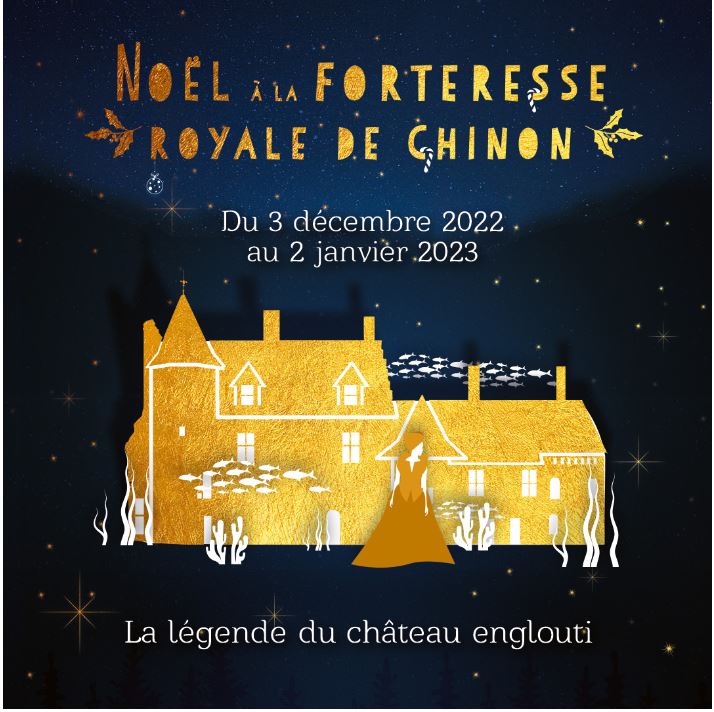 Noël à la forteresse de Chinon 2022